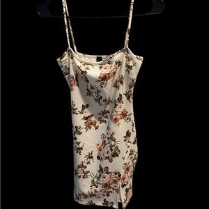 Floral Spaghetti Strap Dress